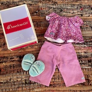 American Girl Purple Peacock Pj’s